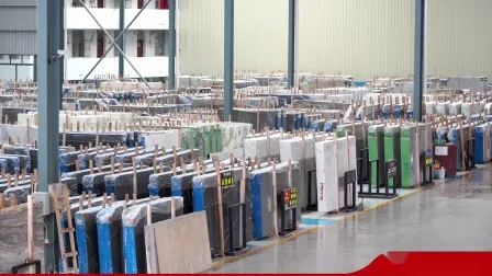 Losa de terrazo pulida/acentuada en blanco, negro y marrón