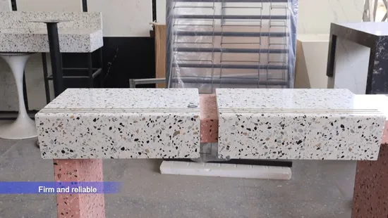 Venta caliente de encimeras de terrazo para hoteles, exportador chino