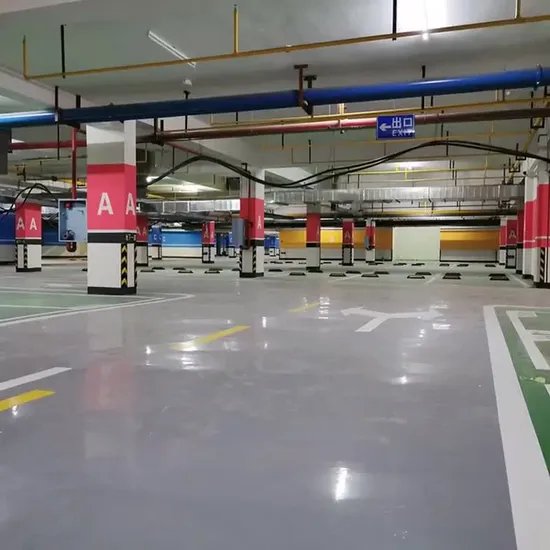 Revestimiento higiénico de terrazo pulido con resina epoxi para talleres de fábrica