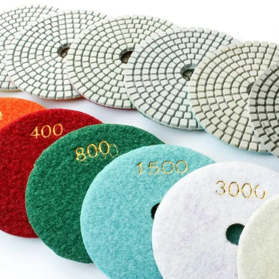 2 Inch 3inch D100mm Wet Polishing Pads Hybrid Resin Grinding Disc for Concrete and Terrazzo Floor 
