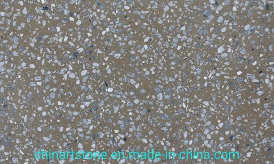 Mármol de cemento artificial terrazo color 8107